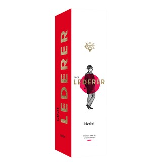 Vino crv.Lederer Merlot lux V.Coka 0.75l