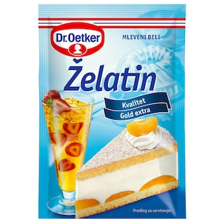 Zelatin mleveni beli Dr.Oetker 10g