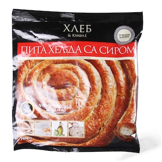 Smrz.pita heljda sa sirom Hleb&Kifle750g