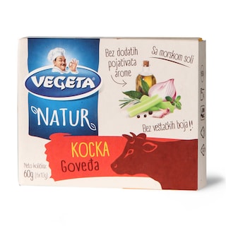 Vegeta natur govedja kocka 60g