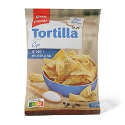 Tortilja cips biber&so Maxi 200g