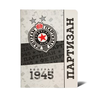 Sveska A4 mp 52L.FC Partizan