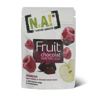 Vocne bombone malina cokolada Na! 35g