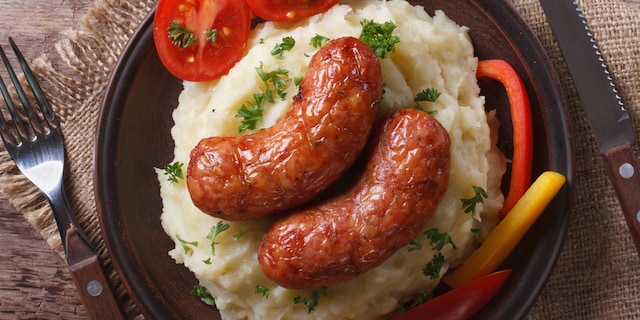 Kobasice sa pire krompirom