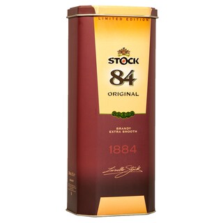 Brendi vsop gift tin Stock 84 0,7l