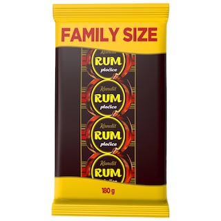 Rum plocica Kandit 4 pack 180g