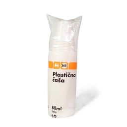 Casa plasticna bela80ml Premia/Maxi 50/1