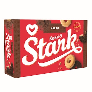 Cajni keksici-kakao preliv Stark 220g