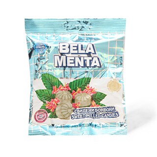 Bombone tvrde bele menta 100g