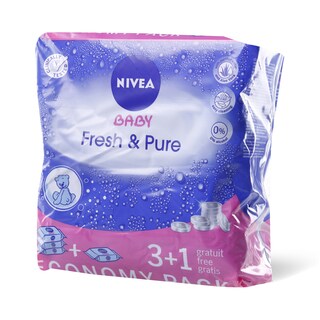Maramice Nivea Baby Pure 3+1gratis