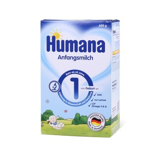 Mleko u prahu Humana 1 pocetno 600g 0-6m