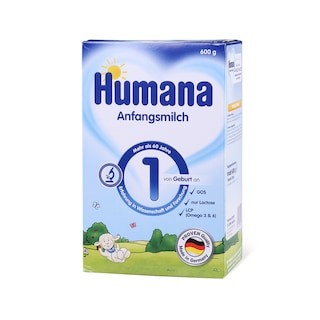 Mleko u prahu Humana 1 pocetno 600g 0-6m