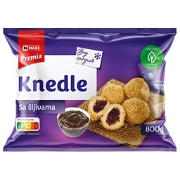 Smrz.knedle sa sljivama Maxi 800g