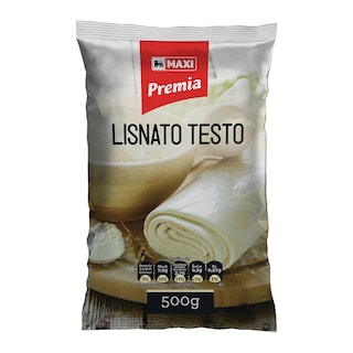 Smrznuto lisnato testo Premia 500g