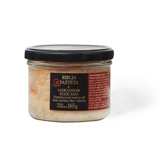 Riblja pasteta-jadranske kozice 165g