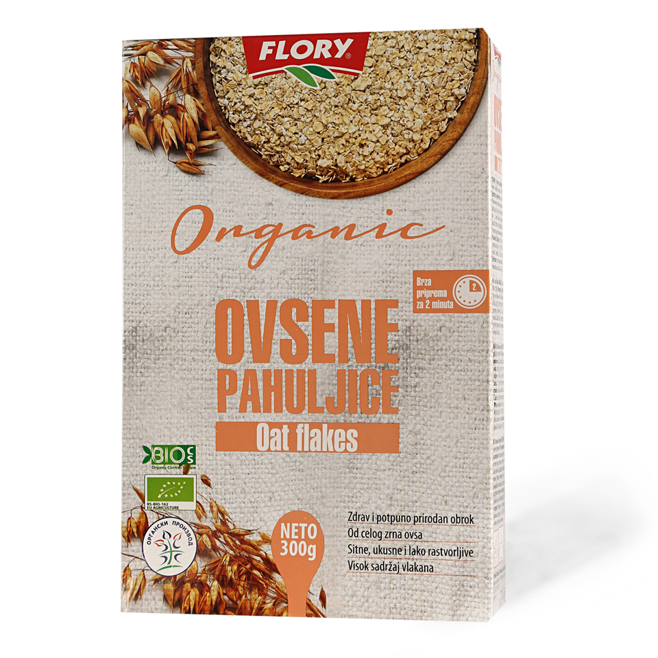 Ovsene pahuljice Organic 300g