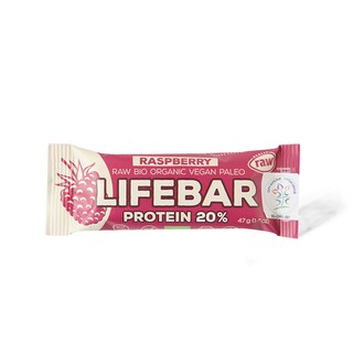 Organski Lifebar protein malina 47g