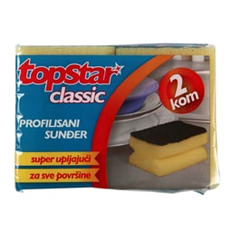 Sundjer abrazivni Top Star Classic 2kom