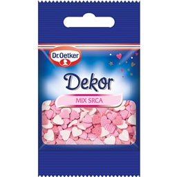 Dekorativni mix srca Dr.Oetker 10g