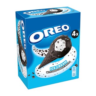 Sladoled Oreo kornet mult.4x100ml/280g
