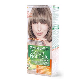 Farba/kosu plava pepeljasta Garnier 7,1