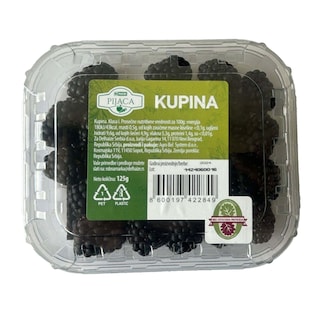 Kupina 125g bez ostataka pesticida
