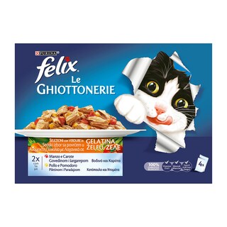 Hrana za macke Felix multip.meso 4x100g