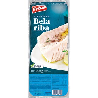 Smrz.filet atlan.bele ribe 400g Frikom