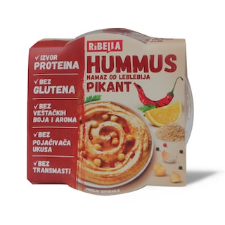 Houmous pikant Ribella 80g