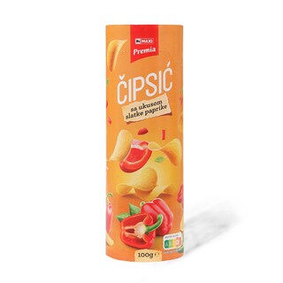 Cipsic paprika Premia 100g