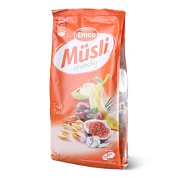 Musli Crunchy komadi voca Emco 750g