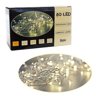 Lampice led bele B/O 80/1 52-104000