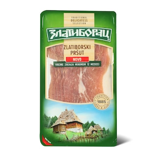 Prsut zlatiborski Zlatiborac slajs 100g