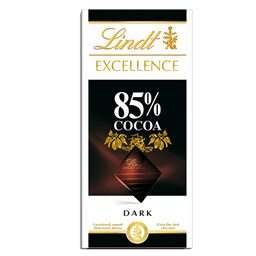 Cok.Excellence Dark 85%cacao Lind 100g