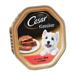 Cesar posuda Govedina i Dzigerica 150g