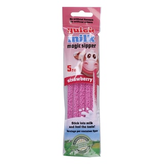 Carobna slamcica jagoda Quick Milk 30g