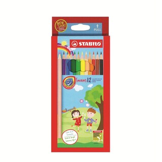 Bojice drvene Swan 1877/12