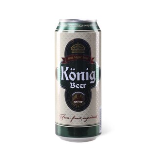 Pivo svetlo Konig limenka 0.5l