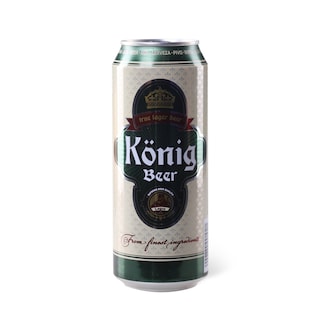 Pivo svetlo Konig limenka 0.5l