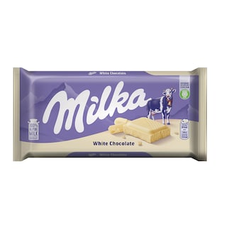Cokolada bela Milka White 100g