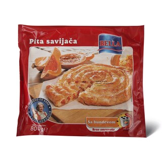 Smrz.pita savijaca  sa bundev.Bella 800g