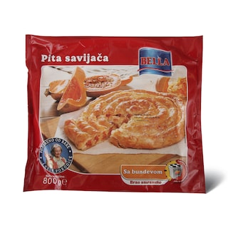 Smrz.pita savijaca  sa bundev.Bella 800g