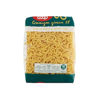 Testenina Gramigna no38 Coop 500g