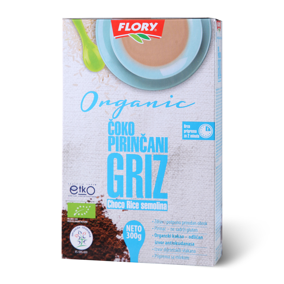 Pirincani griz coko Organic Flory 300g