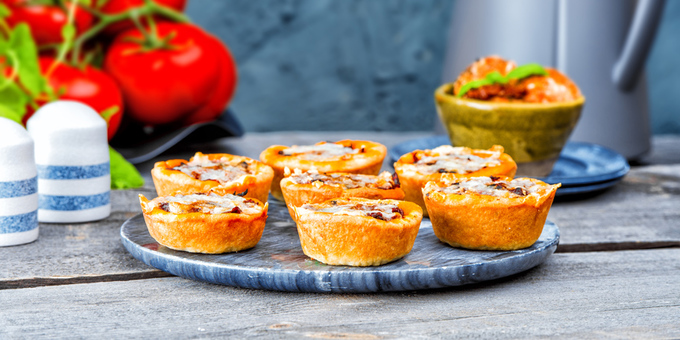 Mini-tart na italijanski način