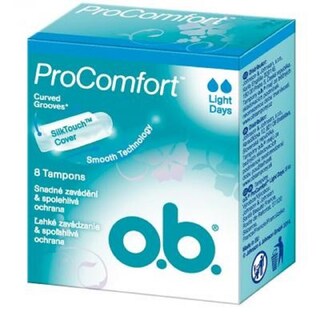 Tamponi o.b.procomfort light flow 8
