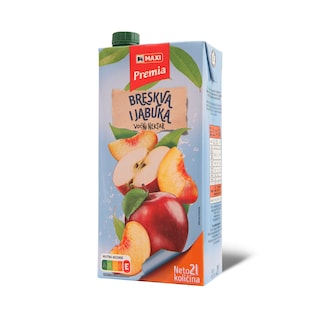 Sok nektar breskva jabuka 50% Premia 2l