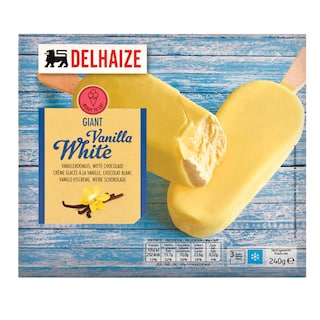 Sladoled stapic bela cok. DLL 3kom 240g