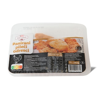 Panirani pileci odresci 240g
