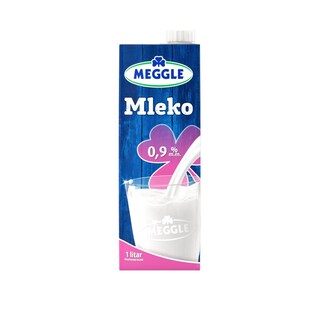 Mleko sterilizov.0.9%mm Meggle cep